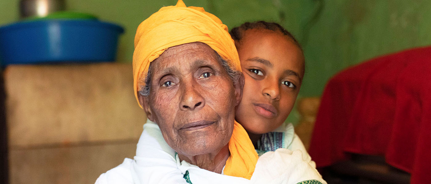 Selam is the only family her granddaughter has left, but she’s going blind. You could help change the life of a grandparent like Selam.