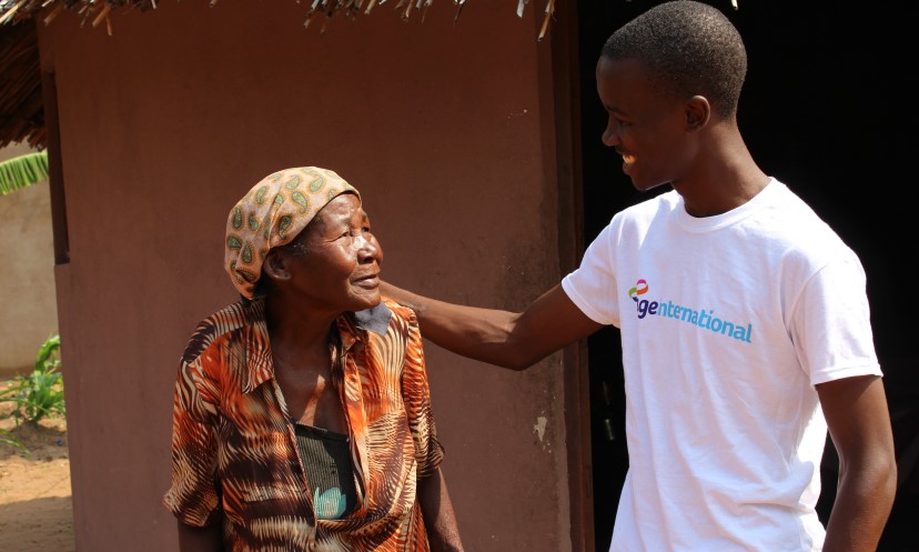 Carolina has dementia and is cared for by an Age International volunteer